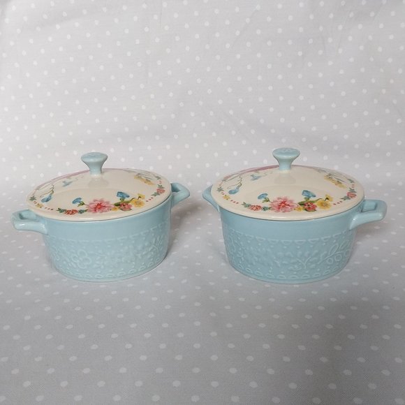 The Pioneer Woman Floral Medley Mini Covered Casserole Dish (Set of 2) N… - Picture 8 of 14